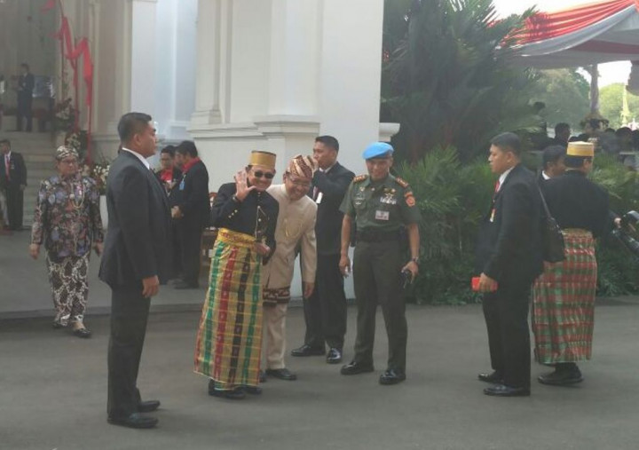 Habibie, Megawati dan SBY Hadiri Peringatan HUT RI di Istana