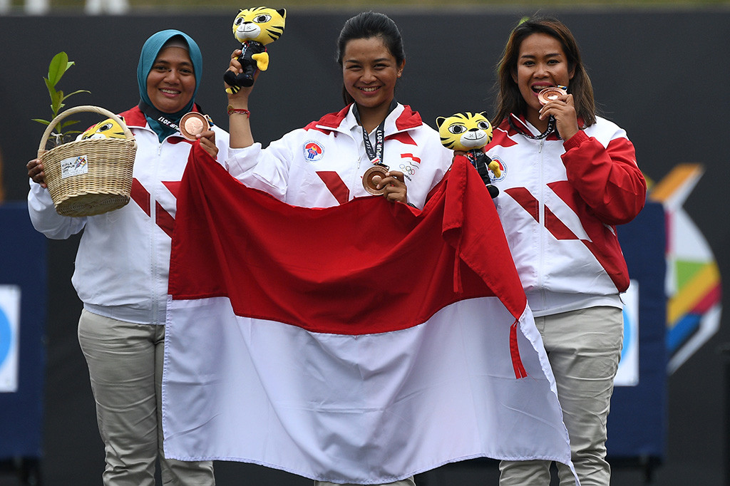Tim Panahan Putri Sabet Perunggu di SEA Games 2017