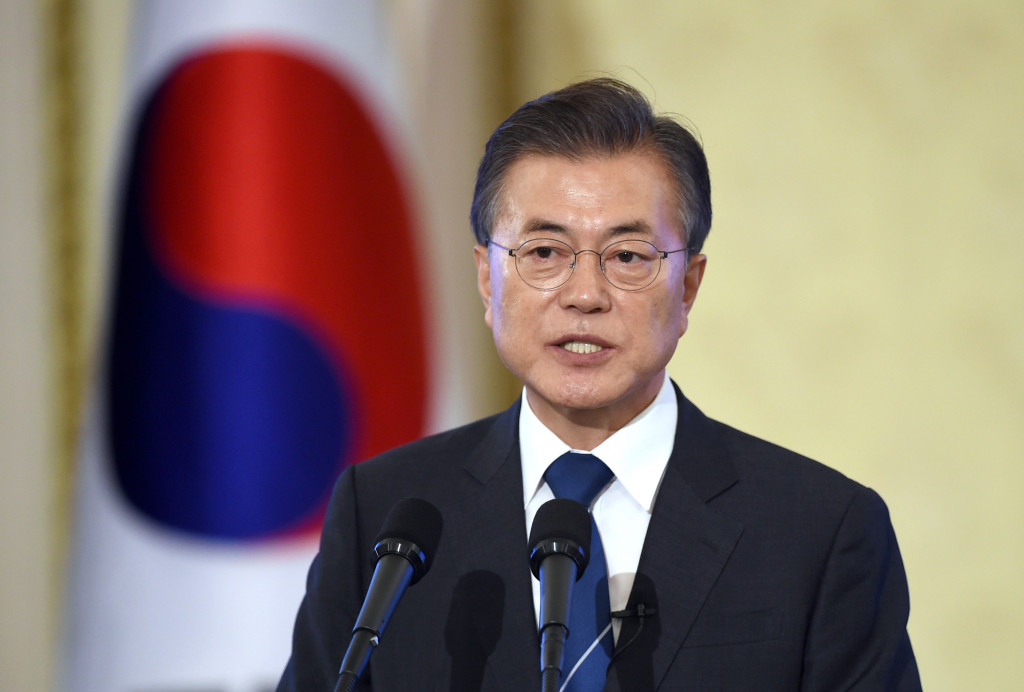 South Korea President Moon Jae-In (Photo:AFP/Jung Yeon-Je)