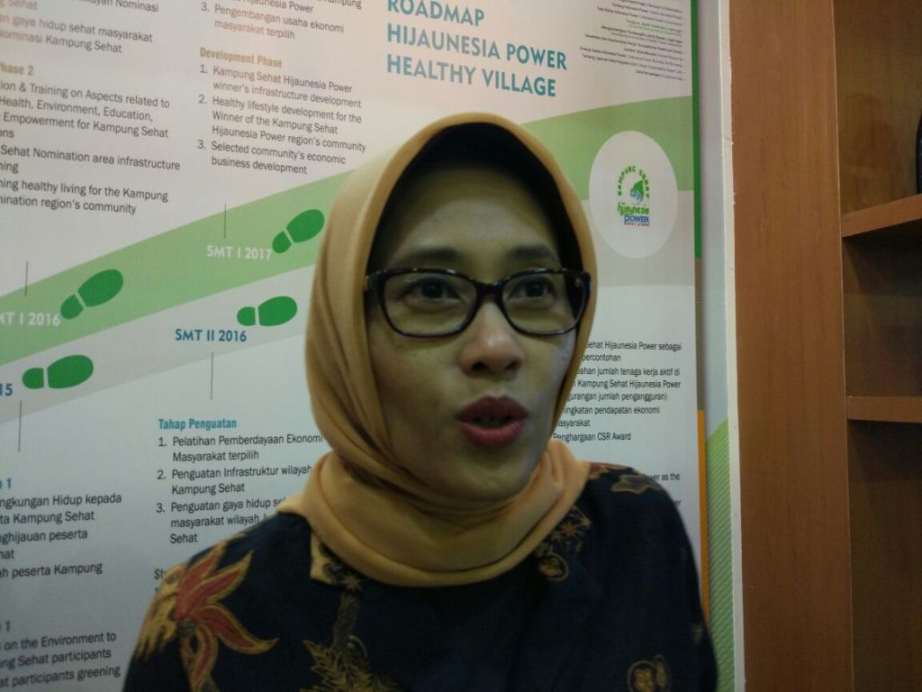 Direktur Utama PJB Sripeni Inten Cahyani. (FOTO: MTVN/Annisa Ayu Artanti)