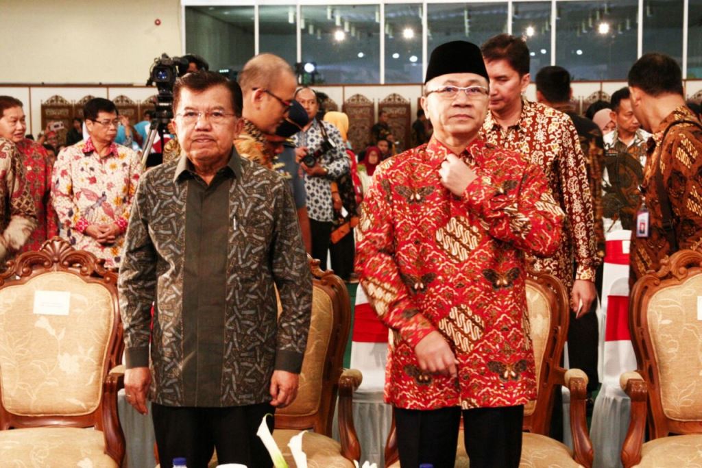 Wakil Presiden RI Jusuf Kalla & Ketua MPR RI Zulkifli Hasan (Foto:Dok.MPR RI)