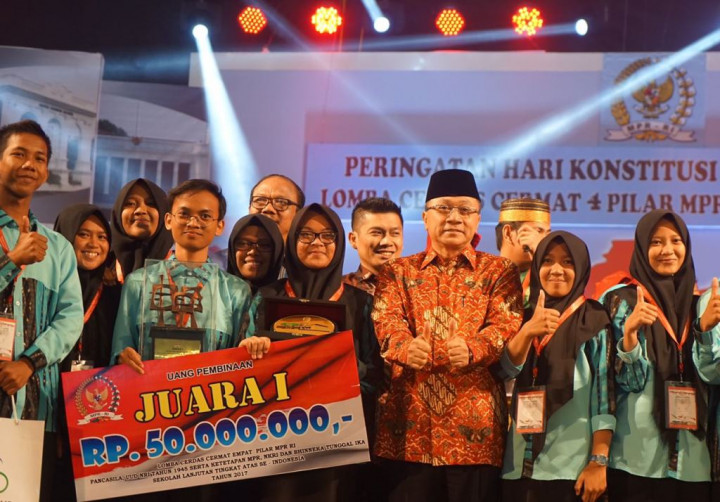 SMAN 3 Tenggarong Raih Juara I Lomba Cerdas Cermat MPR