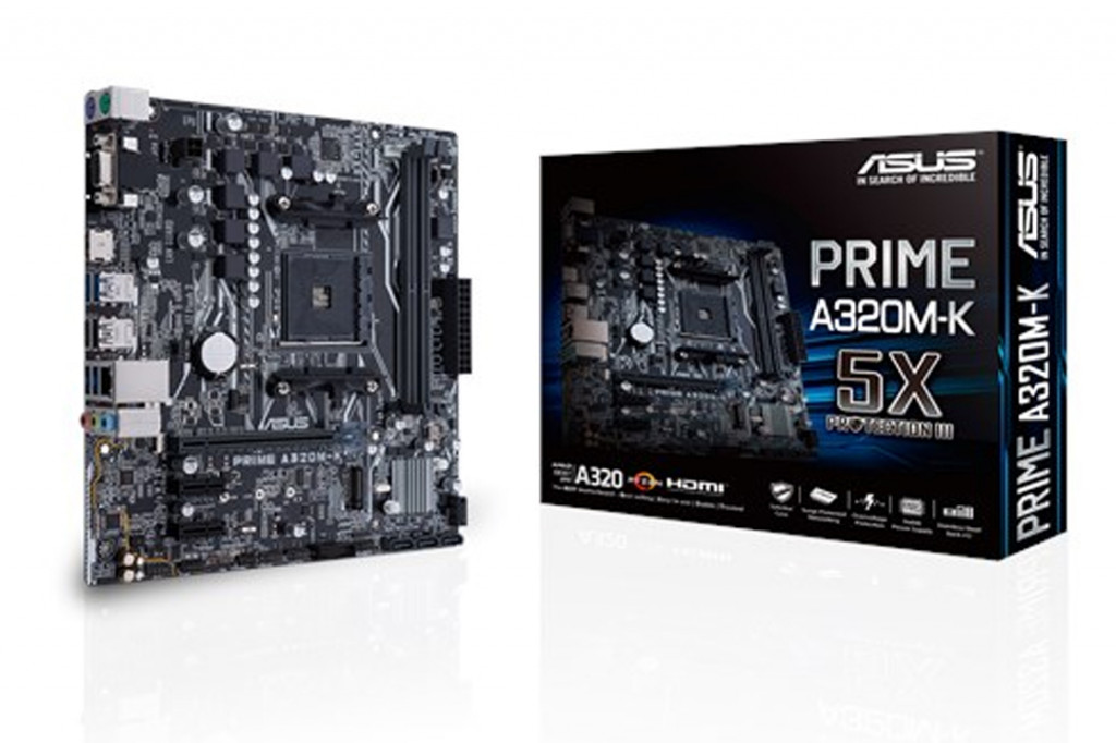 Motherboard Asus Prime A320m F Am4 Amd A320 Ddr4 Usb3 1 Shopee Indonesia
