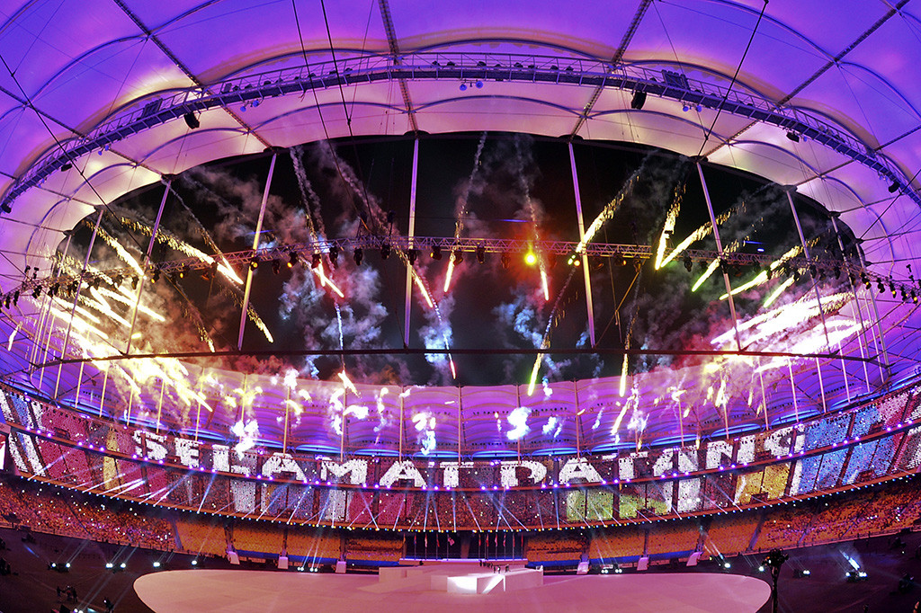 Kemeriahan Pembukaan SEA Games 2017