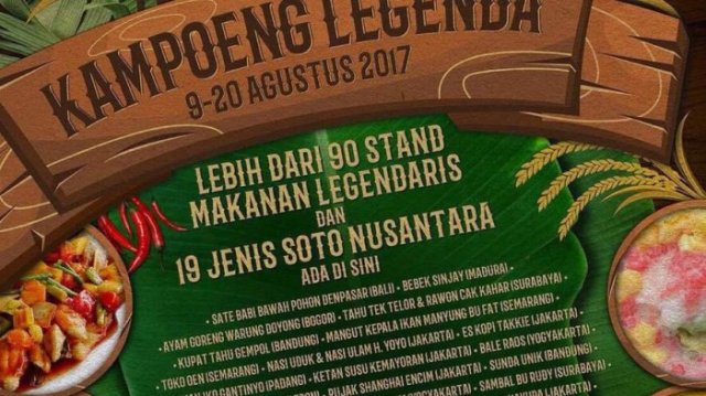 Berburu Kuliner Nusantara di Mal Ibu Kota