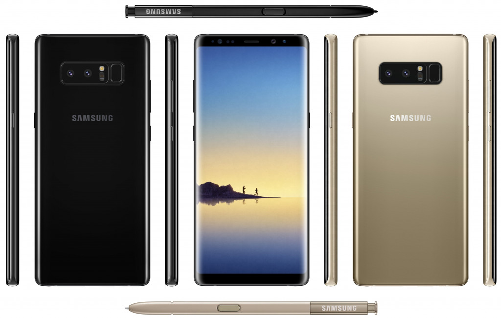 Bocoran gambar Galaxy Note 8. (Evleaks/Evan Blass)