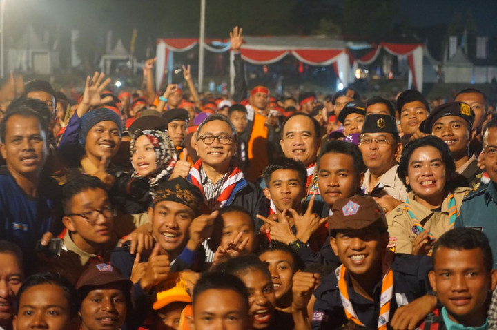 Ketua MPR Ingin Pramuka Menebar Rasa Saling Mengasihi