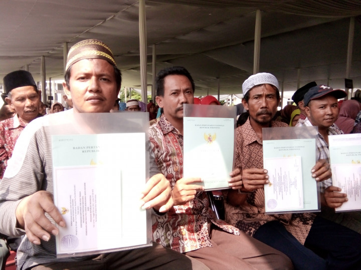 Sertifikasi Tanah Bisa Mencegah Konflik Agraria