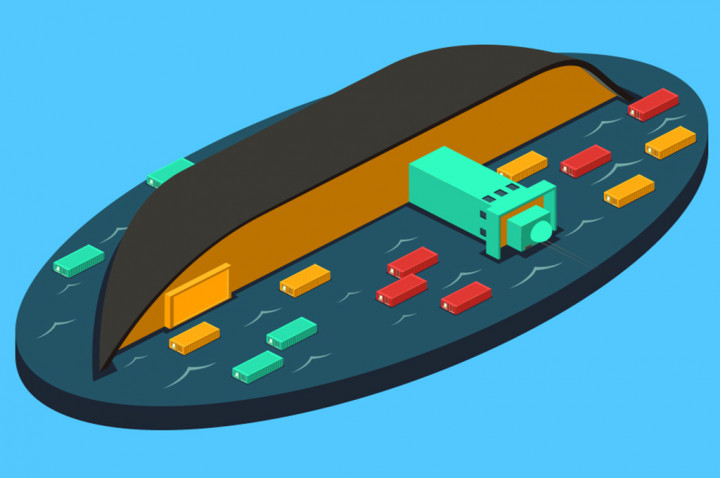 Kapal Perang AS dan Kapal Tanker Tabrakan di Selat Malaka