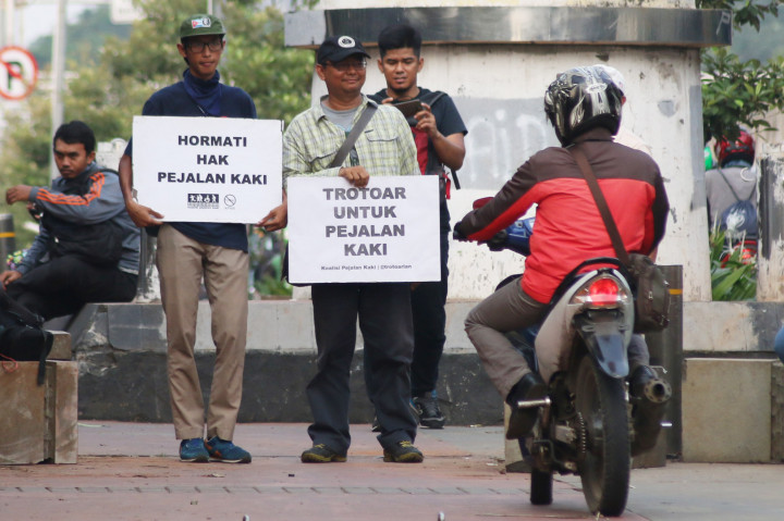 Kondisi Trotoar dan Budaya Pedestrian
