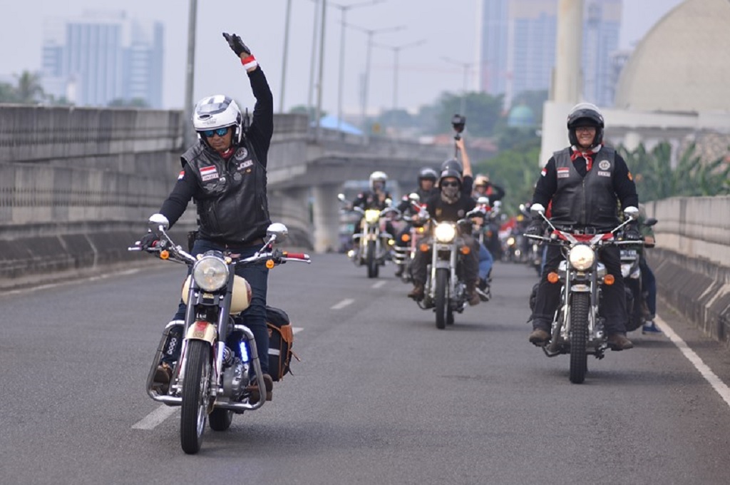 Royal Riders Indonesia Konvoi Parade Kemerdekaan