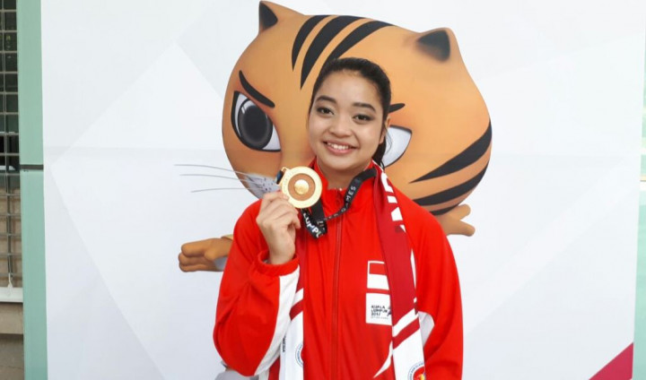 Juwita Niza Persembahkan Emas untuk Indonesia