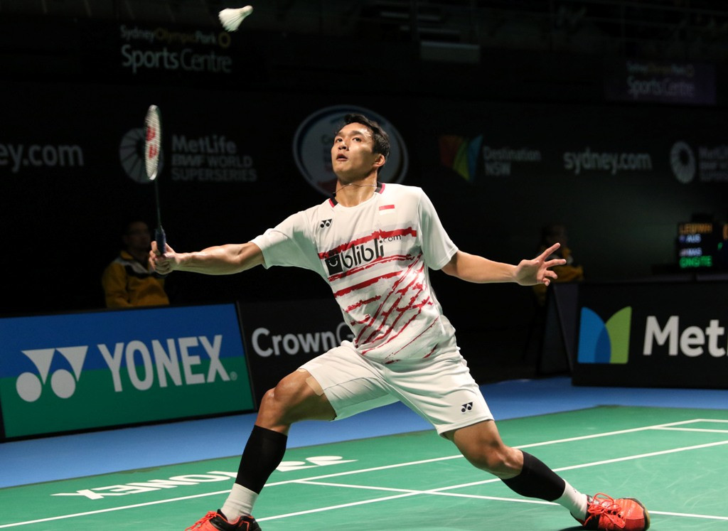 Tunggal Putra Indonesia Jonatan Christie (Foto: PBSI)