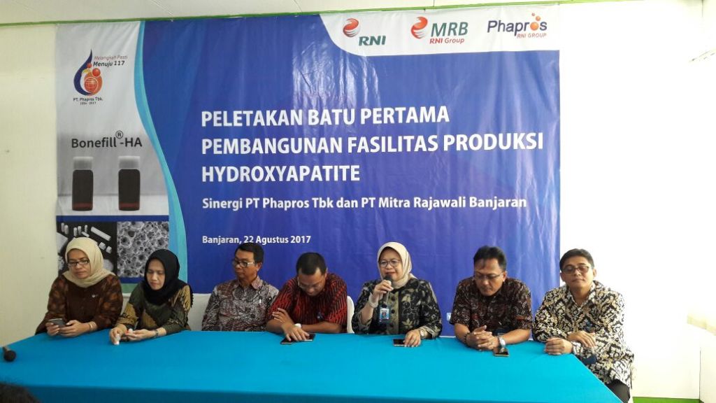 Phapros Bangun Fasilitas Produksi Alkes di Pabrik Anak Usaha RNI. (FOTO: dokumentasi RNI)