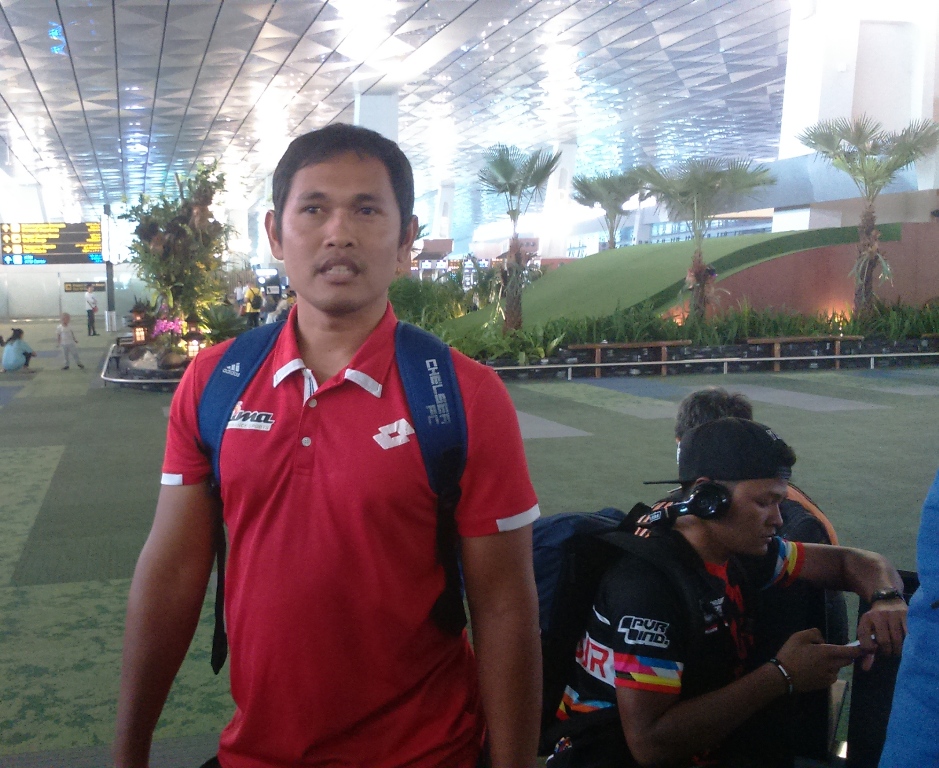 Samai Amari, pelatih Timnas Balap Sepeda nomor Track-MTVN/Rendy
