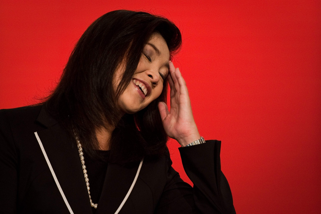 Yingluck Shinawatra (Photo:Nicolas Asfouri)
