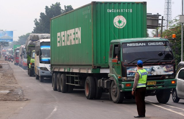 Operasional Truk Besar Dibatasi pada Libur Iduladha