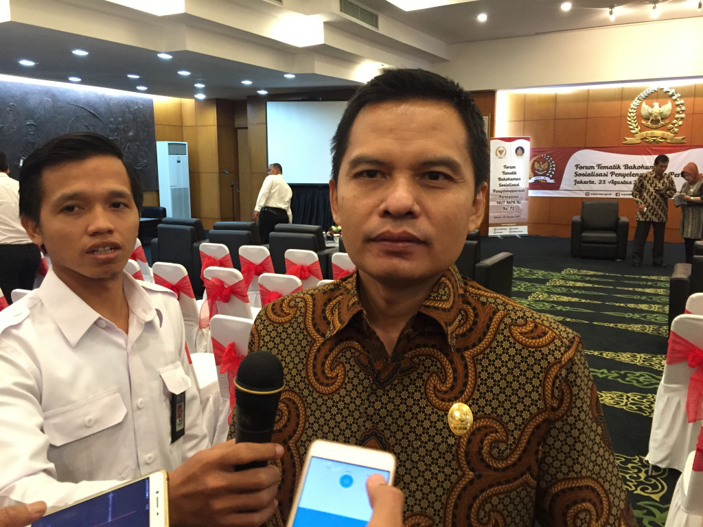 Sekretaris Jenderal MPR Ma`ruf Cahyono. Foto: dok MPR