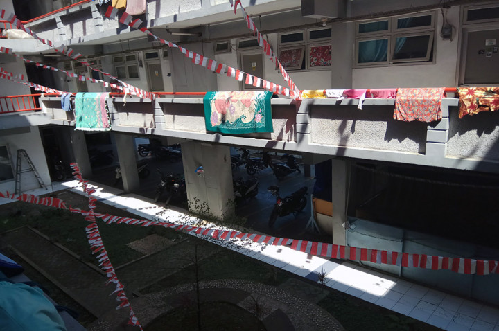 Warga Rusunawa Sadang Serang Keluhkan Masalah Air