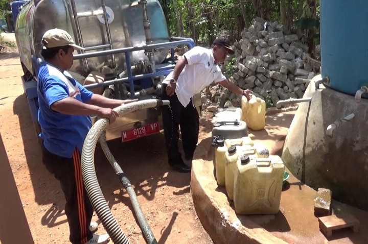 Air Bantuan dari BPBD Dilarang Digunakan untuk Pengairan