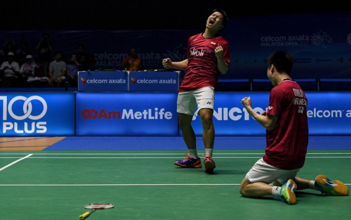 Marcus/Kevin Lolos ke Babak 16 Besar