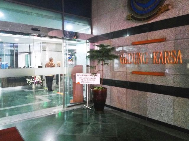 Gedung Karsa Kementerian Perhubungan. Foto: MTVN/Intan Fauzi