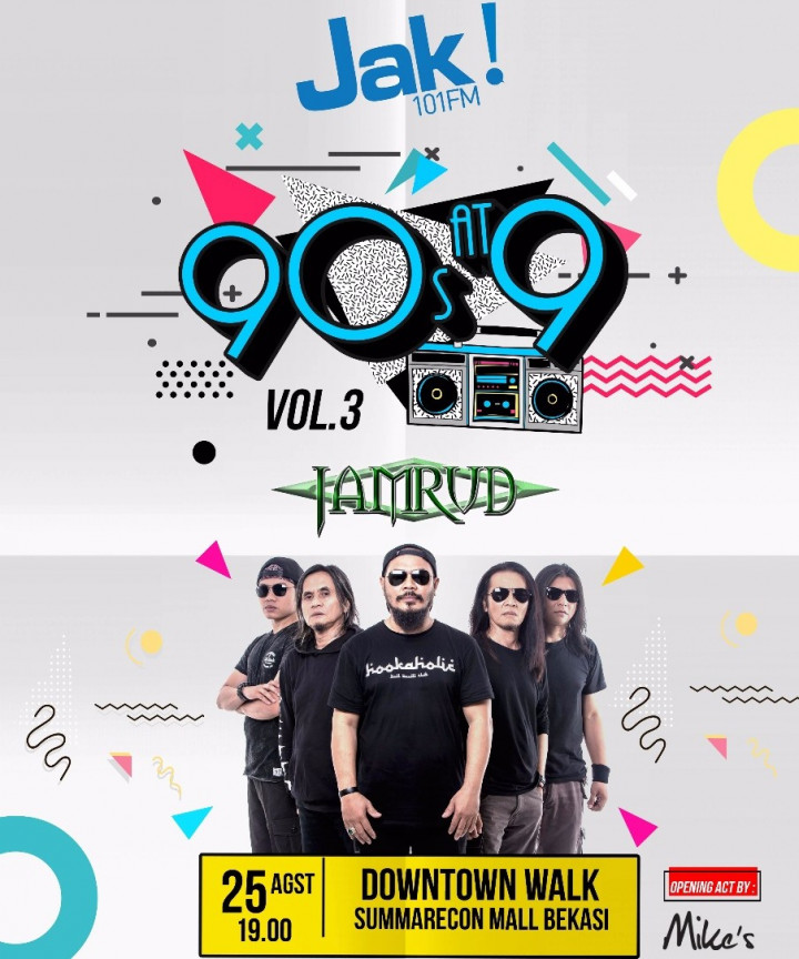 Jamrud Tampil di 90’s at 9 LIVE