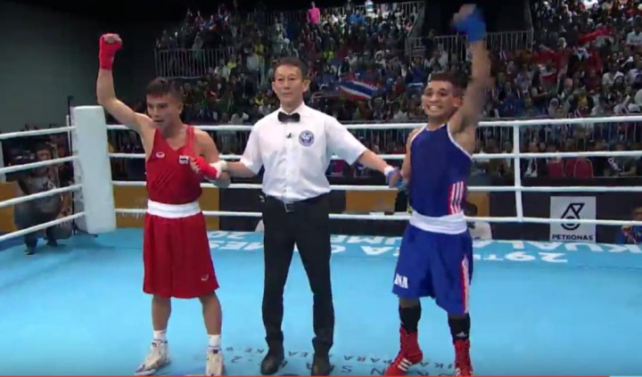 Aldoms Sugoro Sumbang Emas di Cabor Tinju