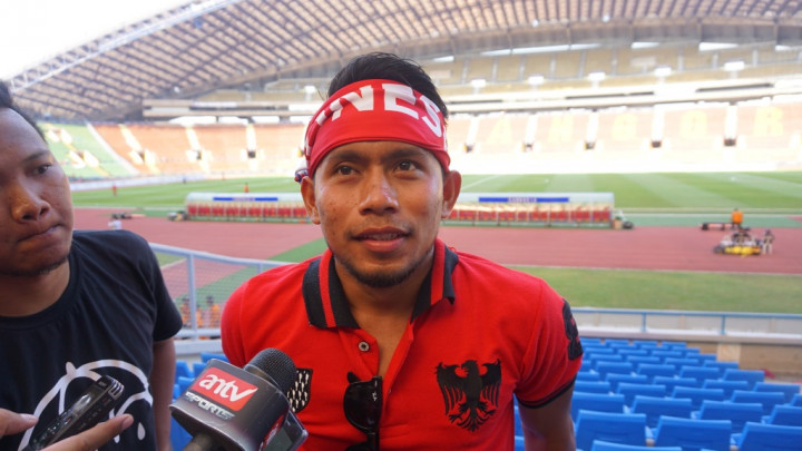 Dukung Timnas U-22, Andik Vermansyah Datang Langsung ke Stadion Shah Alam