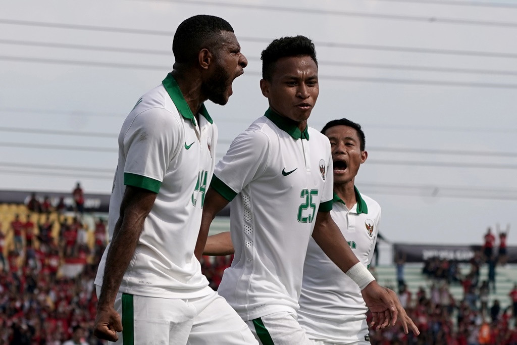 Timnas Indonesia. (Foto: Ant/Sigid Kurniawan)