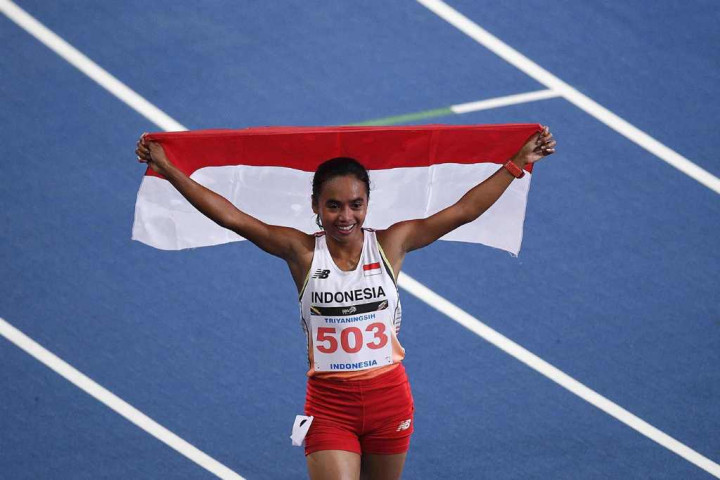 Triyaningsih Raih Emas di 6 SEA Games Beruntun