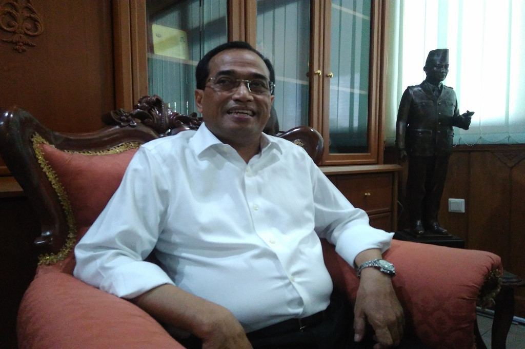 Menteri Perhubungan Budi Karya Sumadi di Kota Solo, MTVN - Pythag Kurniati