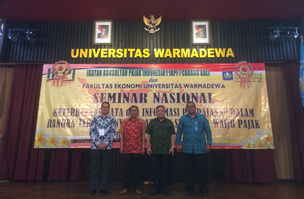 IKPI Sosialisasi Perppu Akses Informasi Keuangan ke Stakeholder di Bali. (FOTO: MTVN/Raiza Andini)