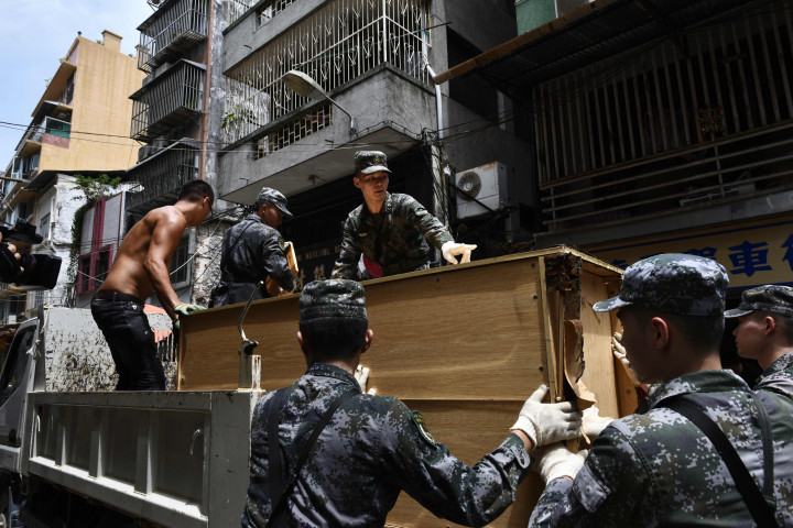 Topan di Makau Mereda, Tanggap Darurat Dimulai