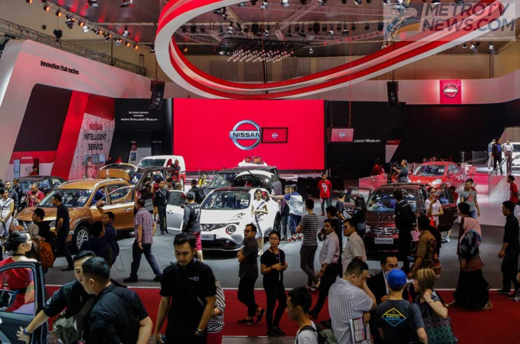 Nissan menjami konsumen khusus korporat untuk pertama kali di Jakarta. MTVN/Ahmad Garuda