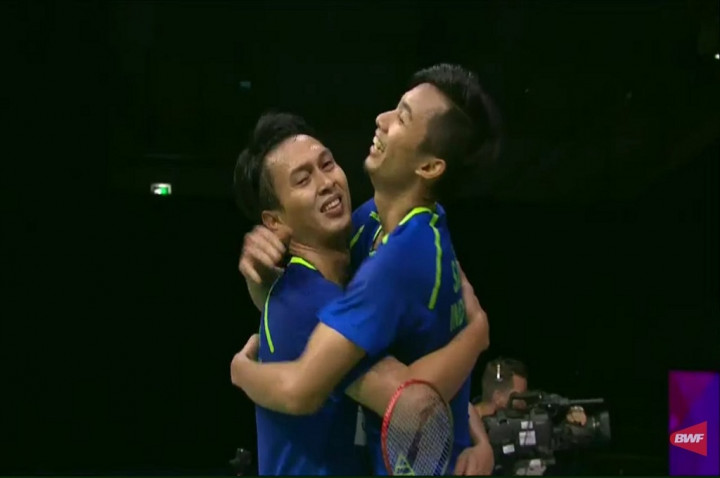 Tampil Gemilang, Ahsan/Rian Jejak Partai Final