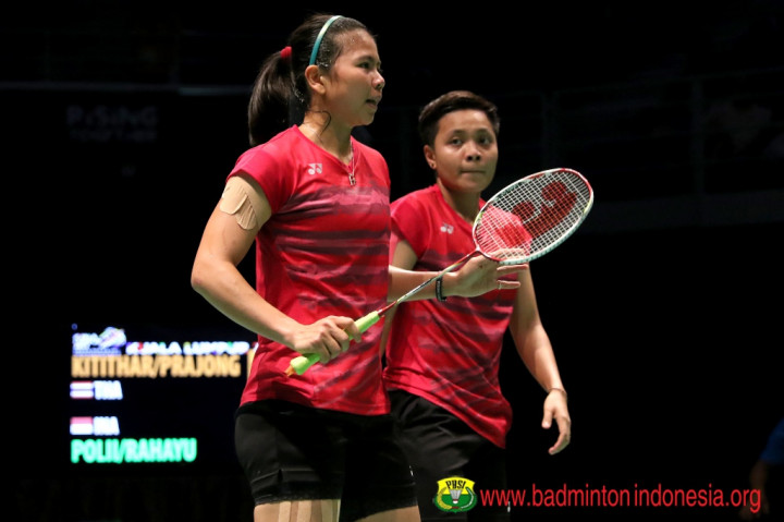 Ganda Putri Indonesia Dipastikan Gagal Sumbang Medali