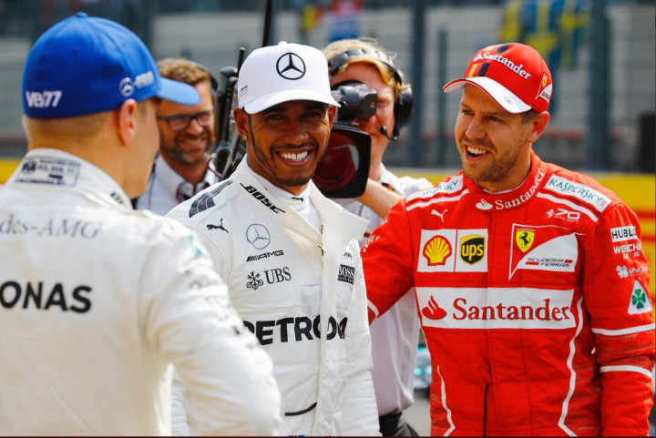 Raih <i>Pole Position</i> di F1GP Belgia, Hamilton Samai Rekor Schumacher