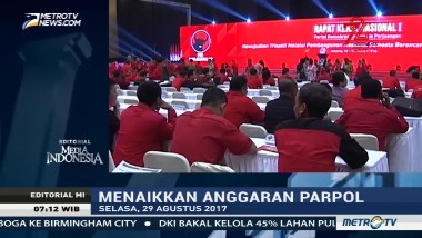 Menaikkan Anggaran Parpol