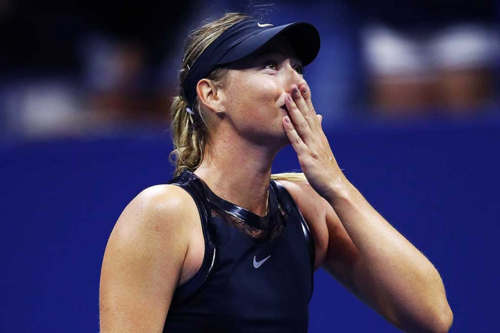 Sharapova Depak Halep dari AS Terbuka