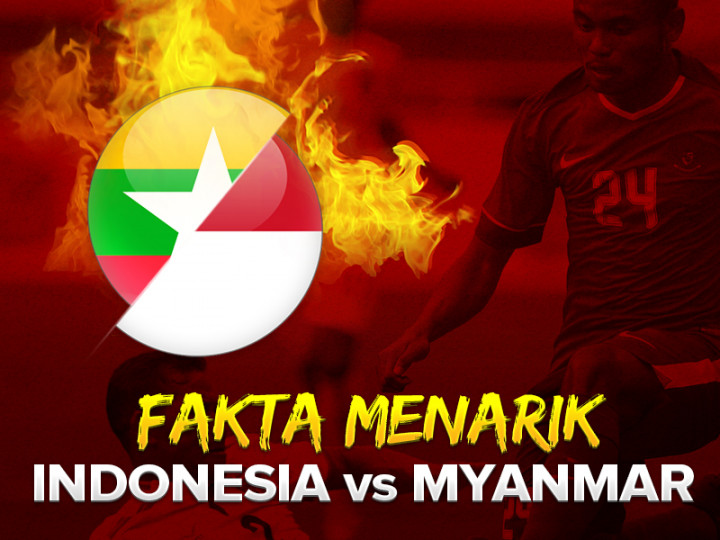 Infografik: Fakta Menarik Indonesia vs Myanmar