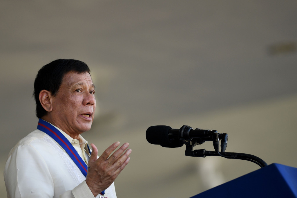 Philippine President Rodrigo Duterte (Photo:AFP/Noel Celis)