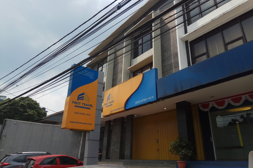 Kantor First Travel di Kota Bandung, MTVN - Octa