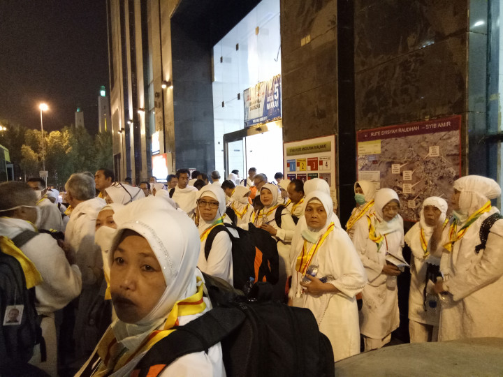 Satu Kloter dari Jabar Laksanakan Tarwiyah