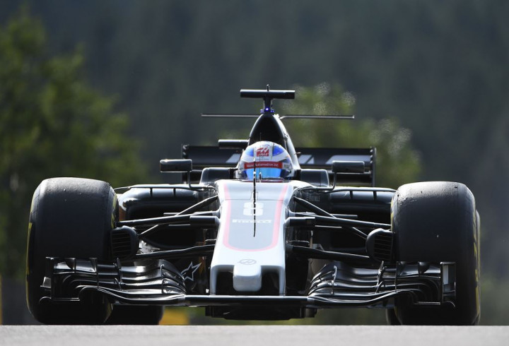 Romain Grosjean <i>Happy</i> Meraup Poin di GP Belgia