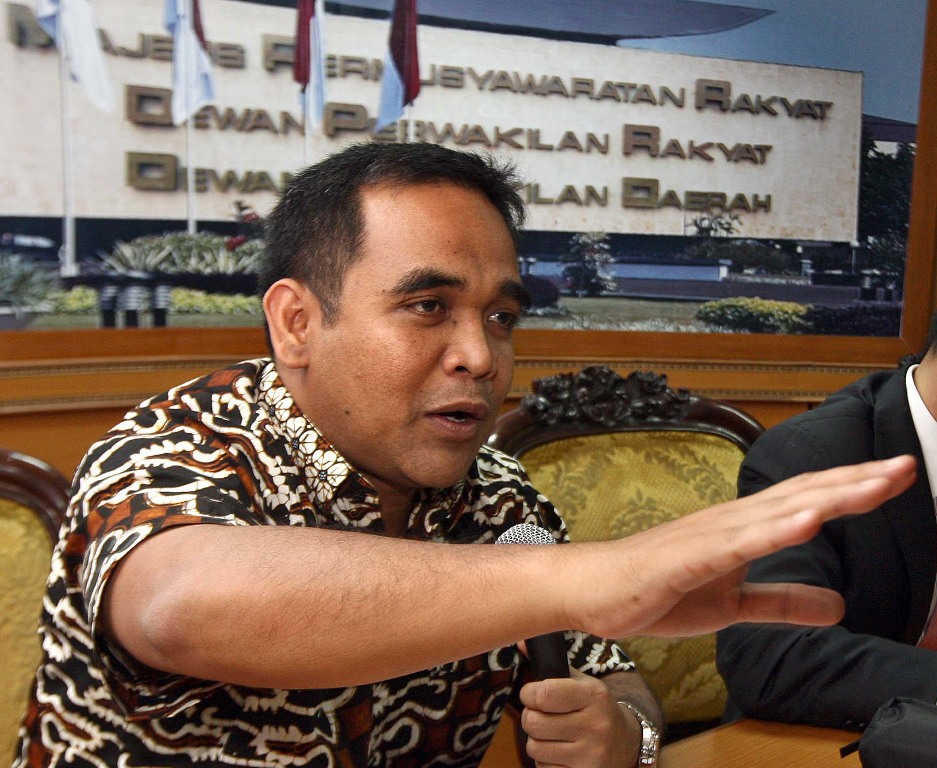 Ketua Fraksi Gerindra Ahmad Muzani--MI/Susanto