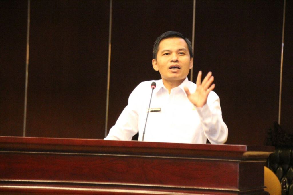 Sekretaris Jendral MPR RI Ma`ruf Cahyono (Foto:Metrotvnews.com/Gervin Nathaniel Purba)