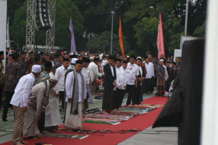 Jokowi Blusukan di Kota Sukabumi