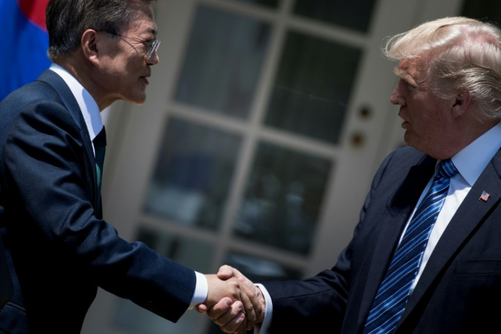 Trump, Moon Agree to Boost South Korean Missile Capabilities
