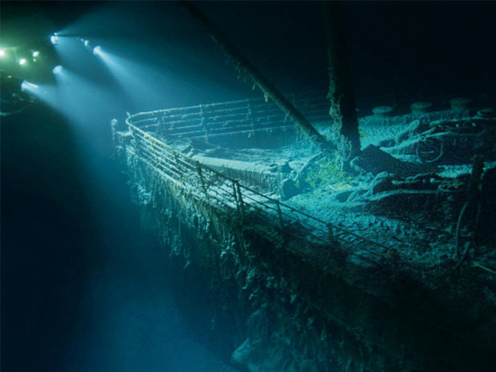 Dokumentasi Gambar Bangkai Titanic
